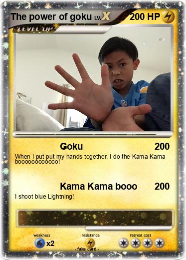 Pokemon The power of goku