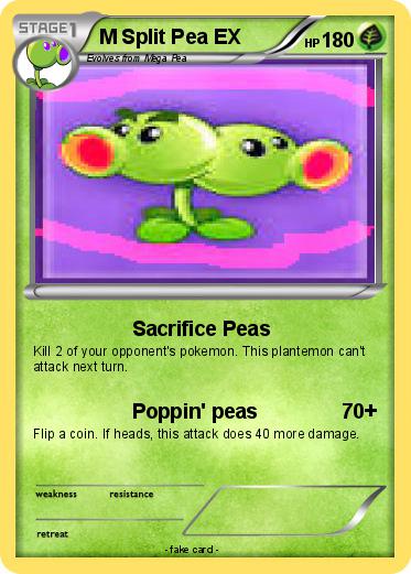 Pokemon M Split Pea EX