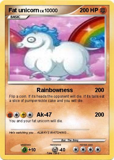 Pokemon Fat unicorn