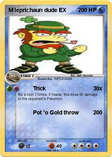 Pokemon M leprichaun dude EX