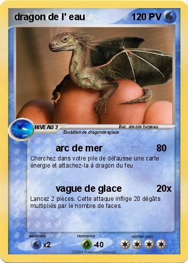 Pokemon dragon de l' eau