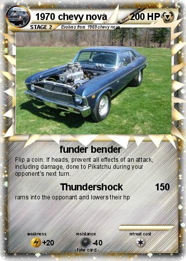 Pokemon 1970 chevy nova