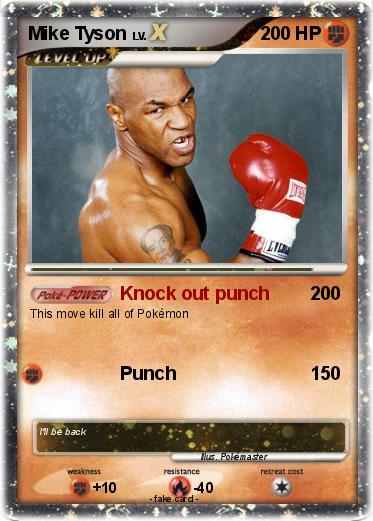 Pokemon Mike Tyson