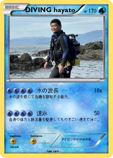Pokemon DIVING hayato