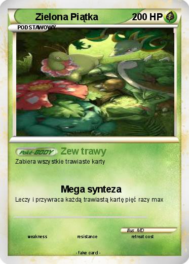 Pokemon Zielona Piątka