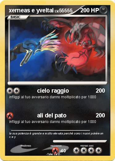 Pokemon xerneas e yveltal