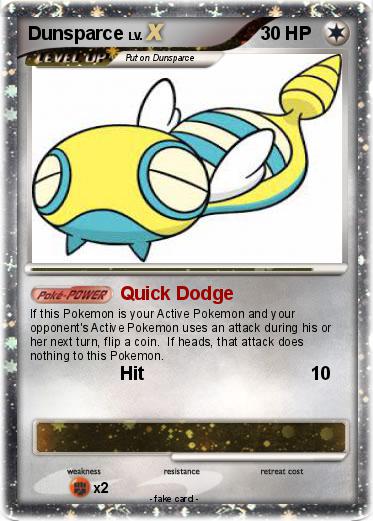 Pokemon Dunsparce
