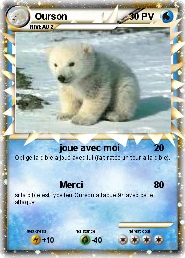 Pokemon Ourson