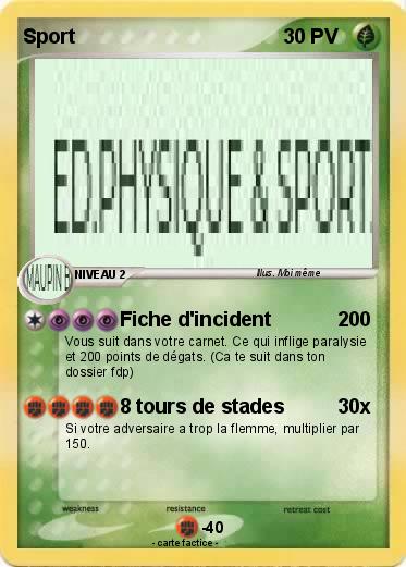 Pokemon Sport