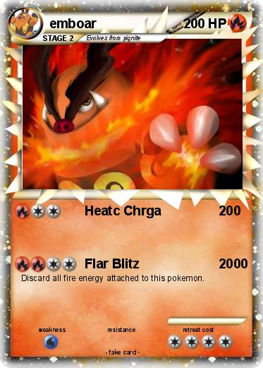 Pokemon emboar