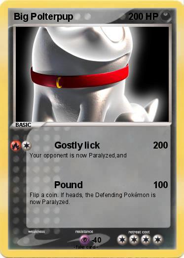 Pokemon Big Polterpup