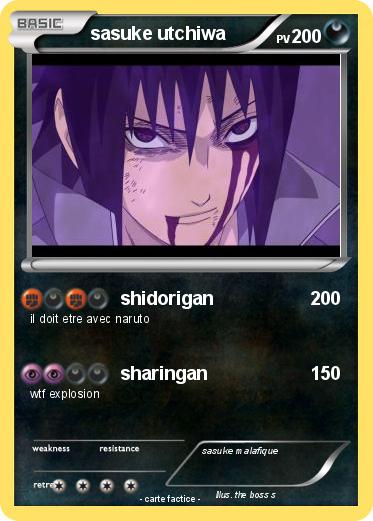 Pokemon sasuke utchiwa