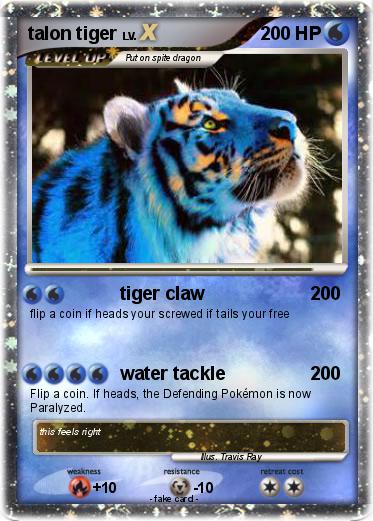 Pokemon talon tiger