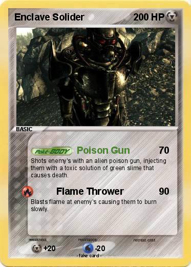 Pokemon Enclave Solider