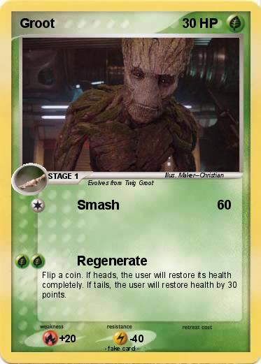 Pokemon Groot