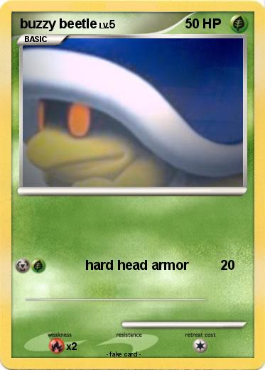 Pokemon buzzy beetle