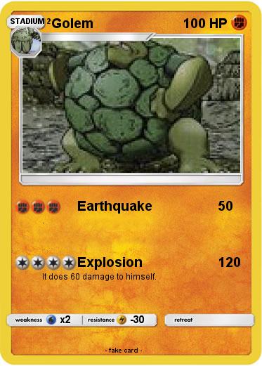 Pokemon Golem