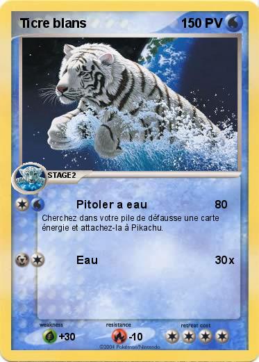 Pokemon Ticre blans