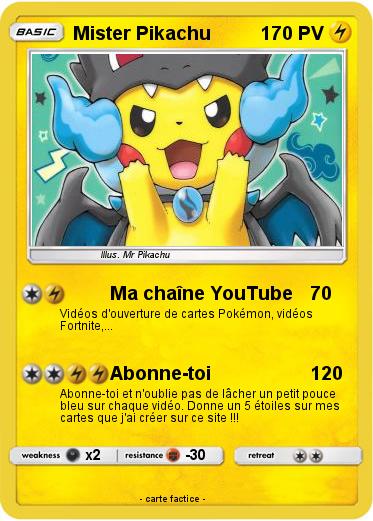 Pokemon Mister Pikachu