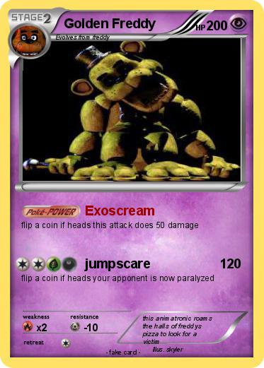 Pokemon Golden Freddy
