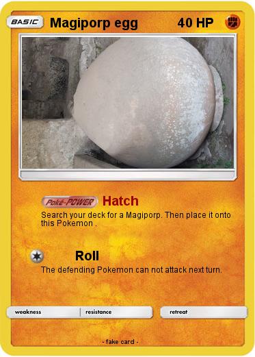 Pokemon Magiporp egg