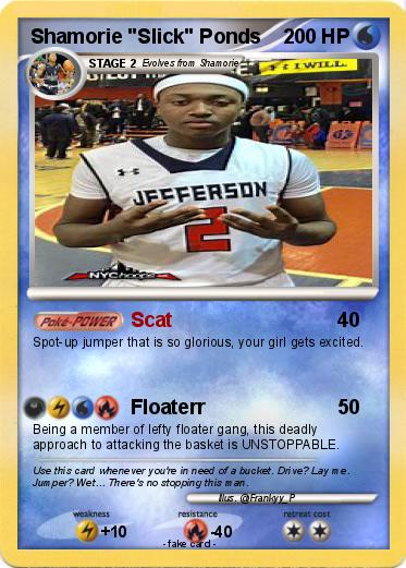 Pokemon Shamorie "Slick" Ponds