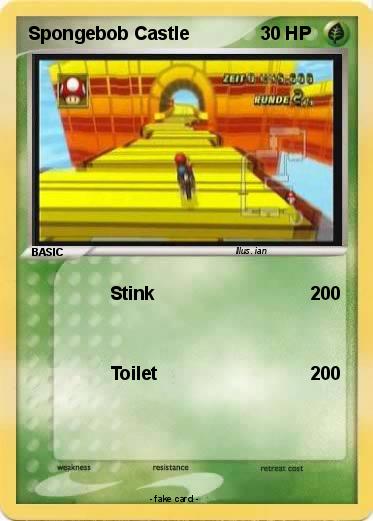 Pokemon Spongebob Castle