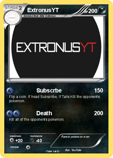 Pokemon ExtronusYT