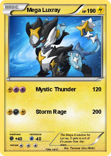 Pokemon Mega Luxray