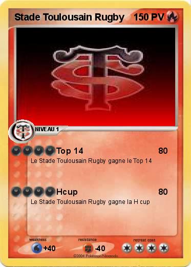 Pokemon Stade Toulousain Rugby