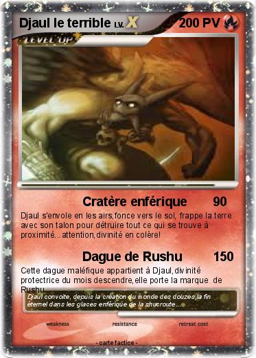 Pokemon Djaul le terrible