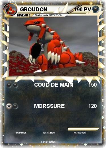 Pokemon GROUDON