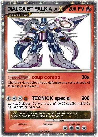 Pokemon DIALGA ET PALKIA