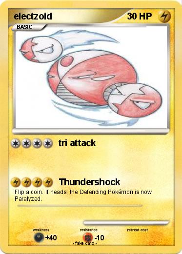 Pokemon electzoid