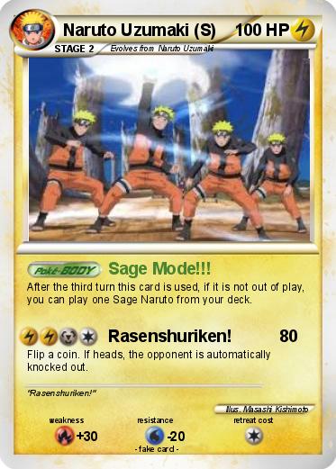 Pokemon Naruto Uzumaki (S)