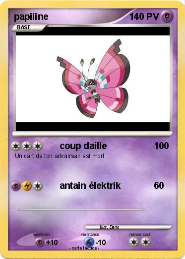 Pokemon papiline