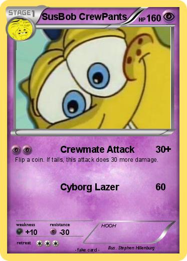 Pokemon SusBob CrewPants