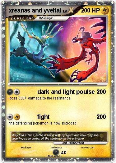 Pokemon xreanas and yveltal