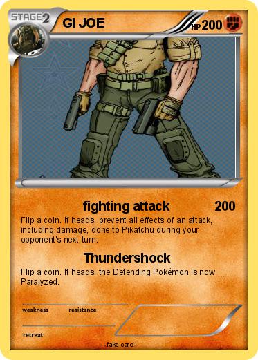 Pokemon GI JOE
