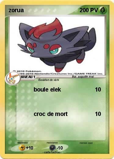 Pokemon zorua
