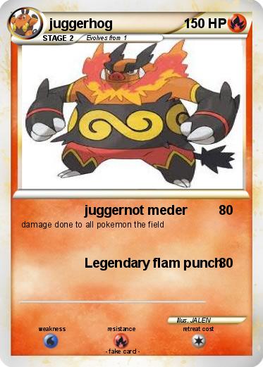 Pokemon juggerhog