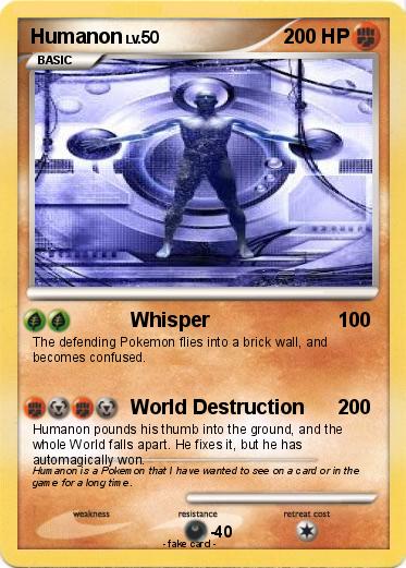Pokemon Humanon