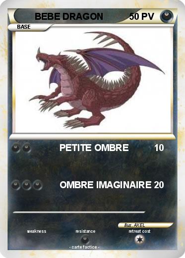Pokemon BEBE DRAGON