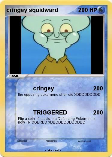 Pokemon cringey squidward
