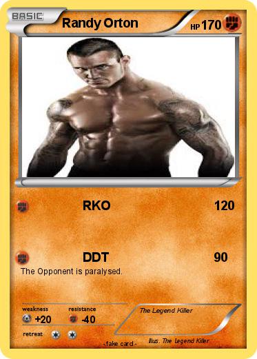 Pokemon Randy Orton
