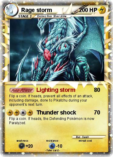 Pokemon Rage storm