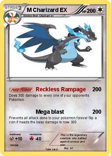 Pokemon M Charizard EX