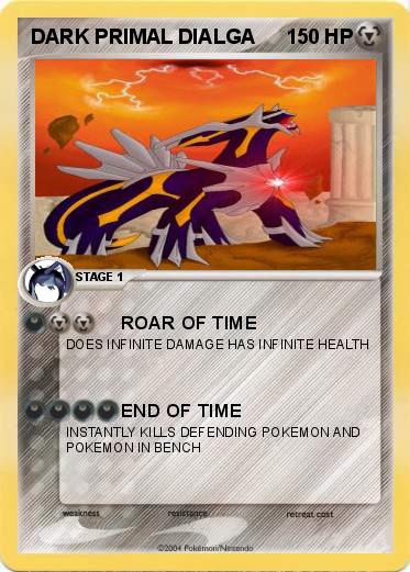 Pokemon DARK PRIMAL DIALGA