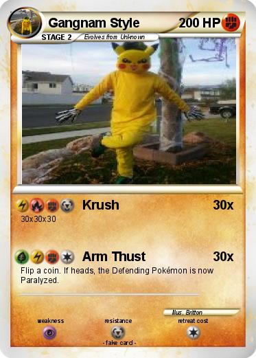 Pokemon Gangnam Style