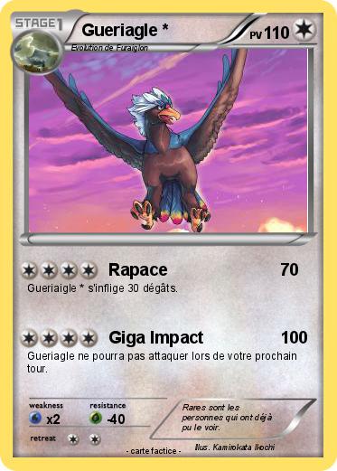 Pokemon Gueriagle *